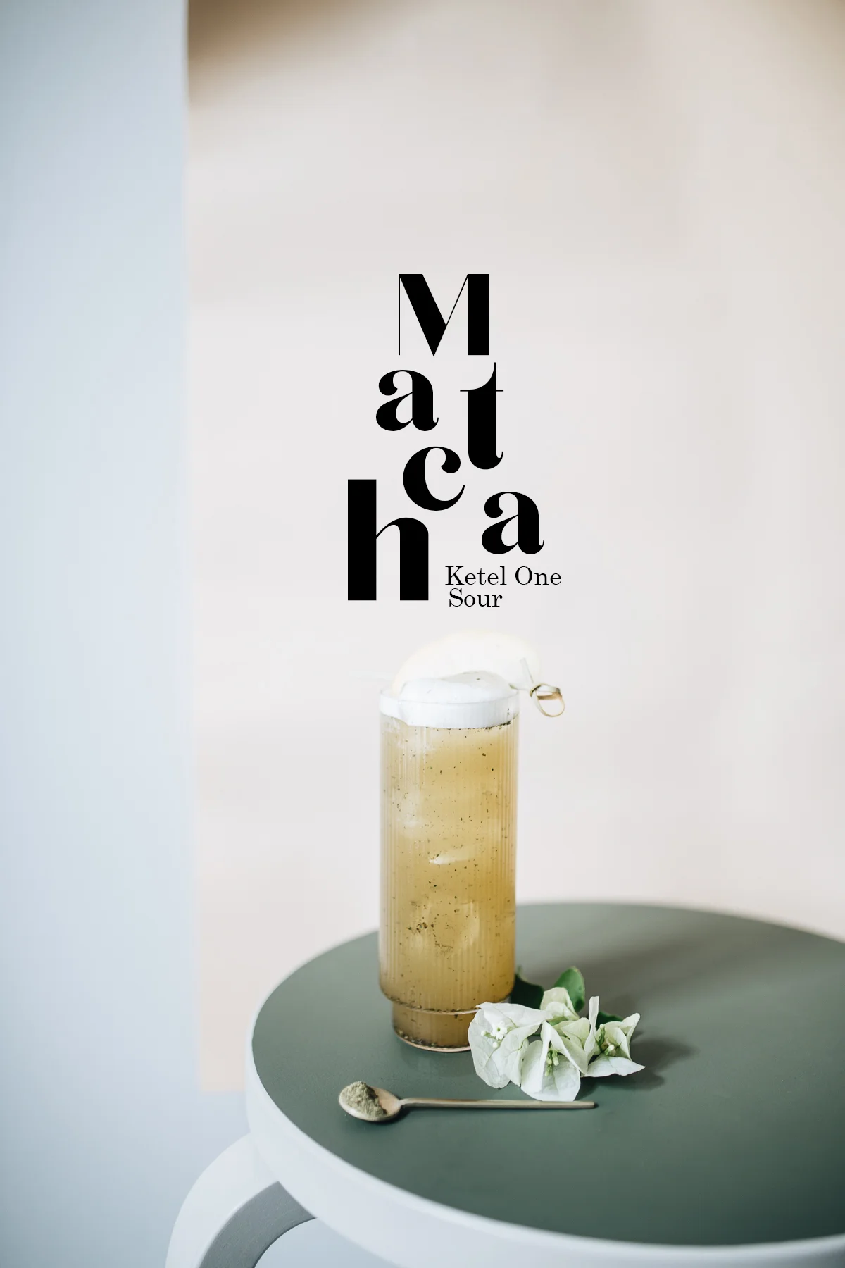 Friday-Drink: Ketel One Sour mit Matcha-Kick