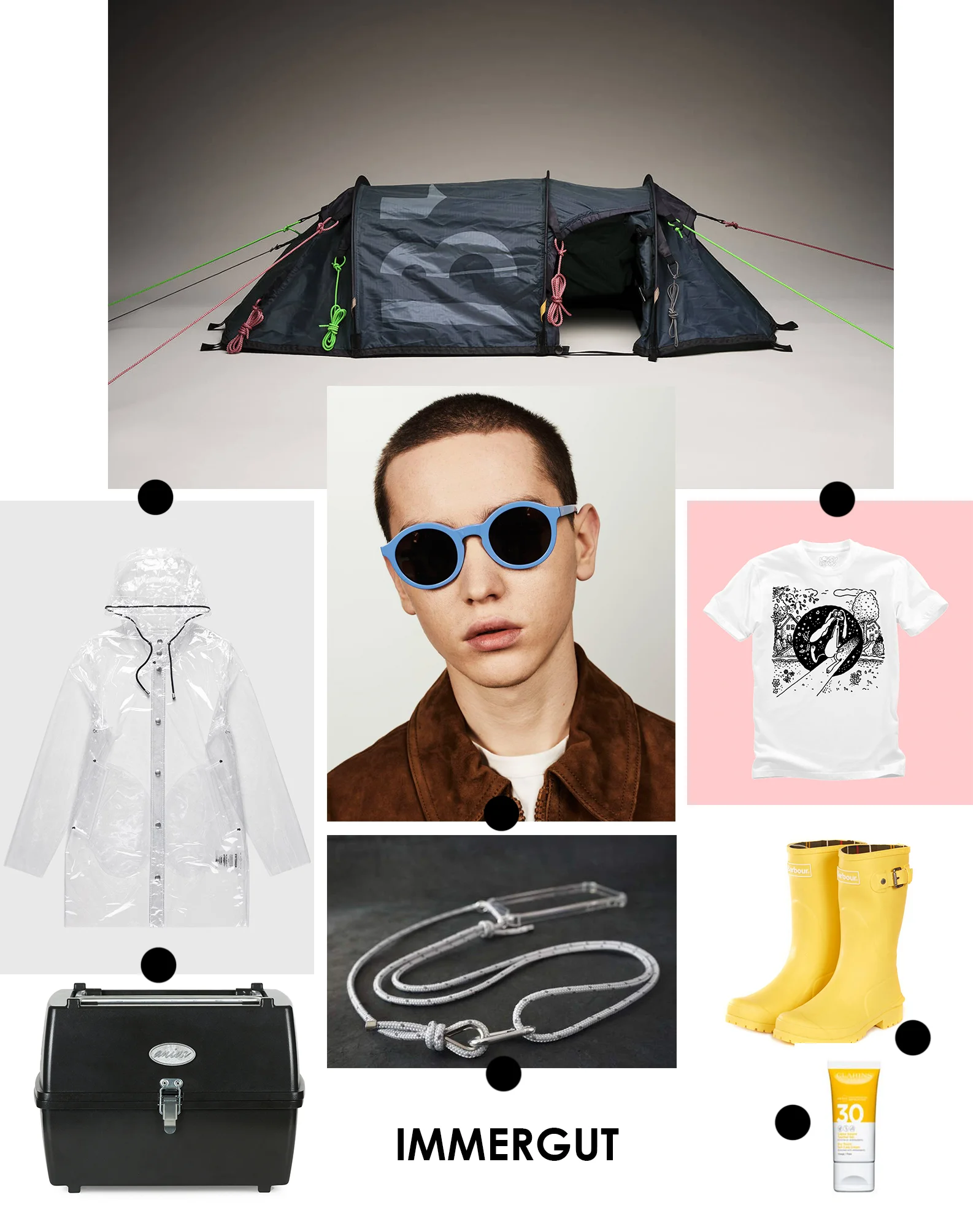 Immergut Festival Collage.