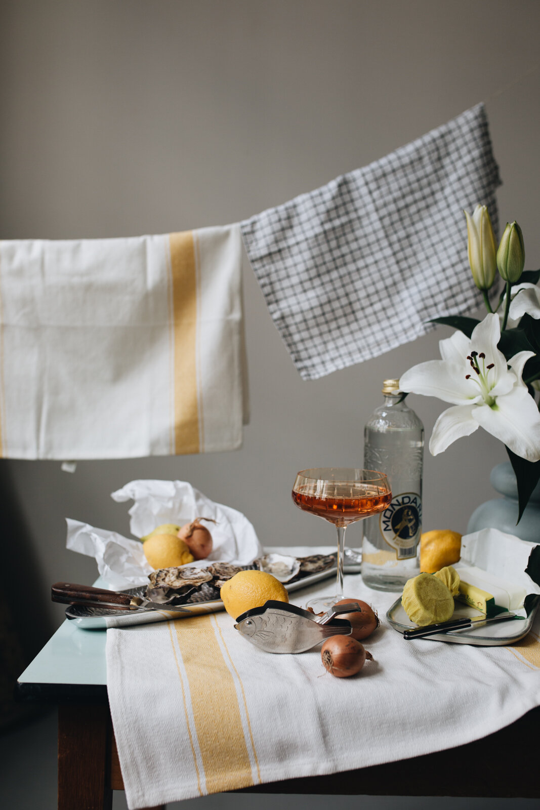 Maritimes Tablesetting Tischdekoration Mit Arket Herz