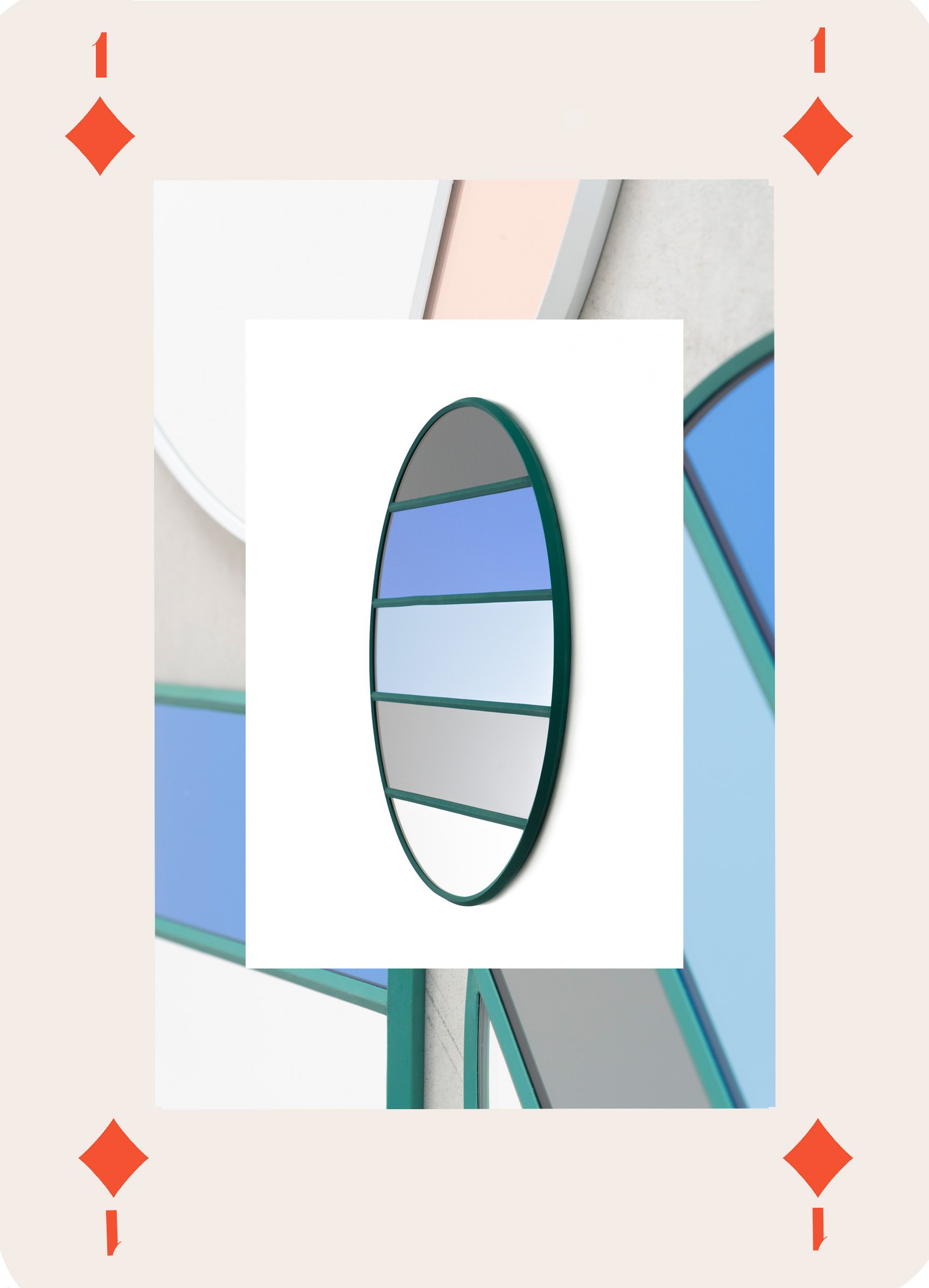 Tür 1: Magis Spiegel von designbestseller — Herz und Blut - Interior, Design, Lifestyle