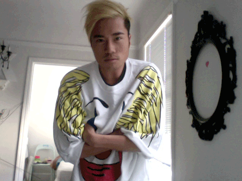 mark your calendars, today is the official day that i became insane. you like my clown shirt?