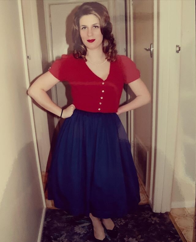 #throwbacksaturday to when I did a mad men thing via @pevanandsarah