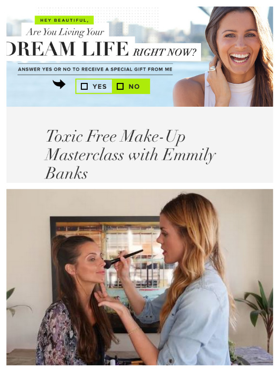 Masterclass with Melissa ambrosini