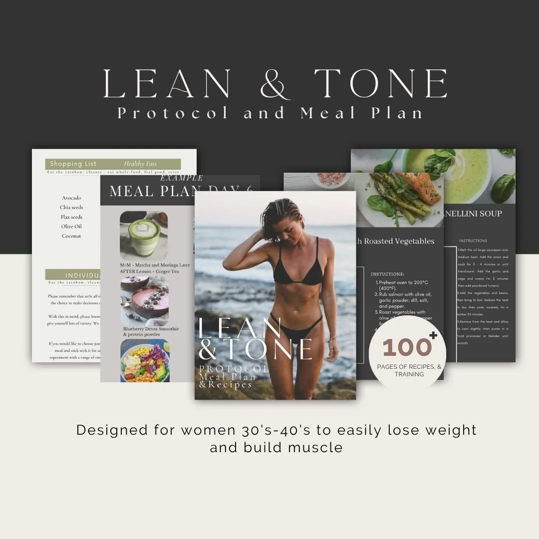 The Lean & Tone Protocol and Meal Plan