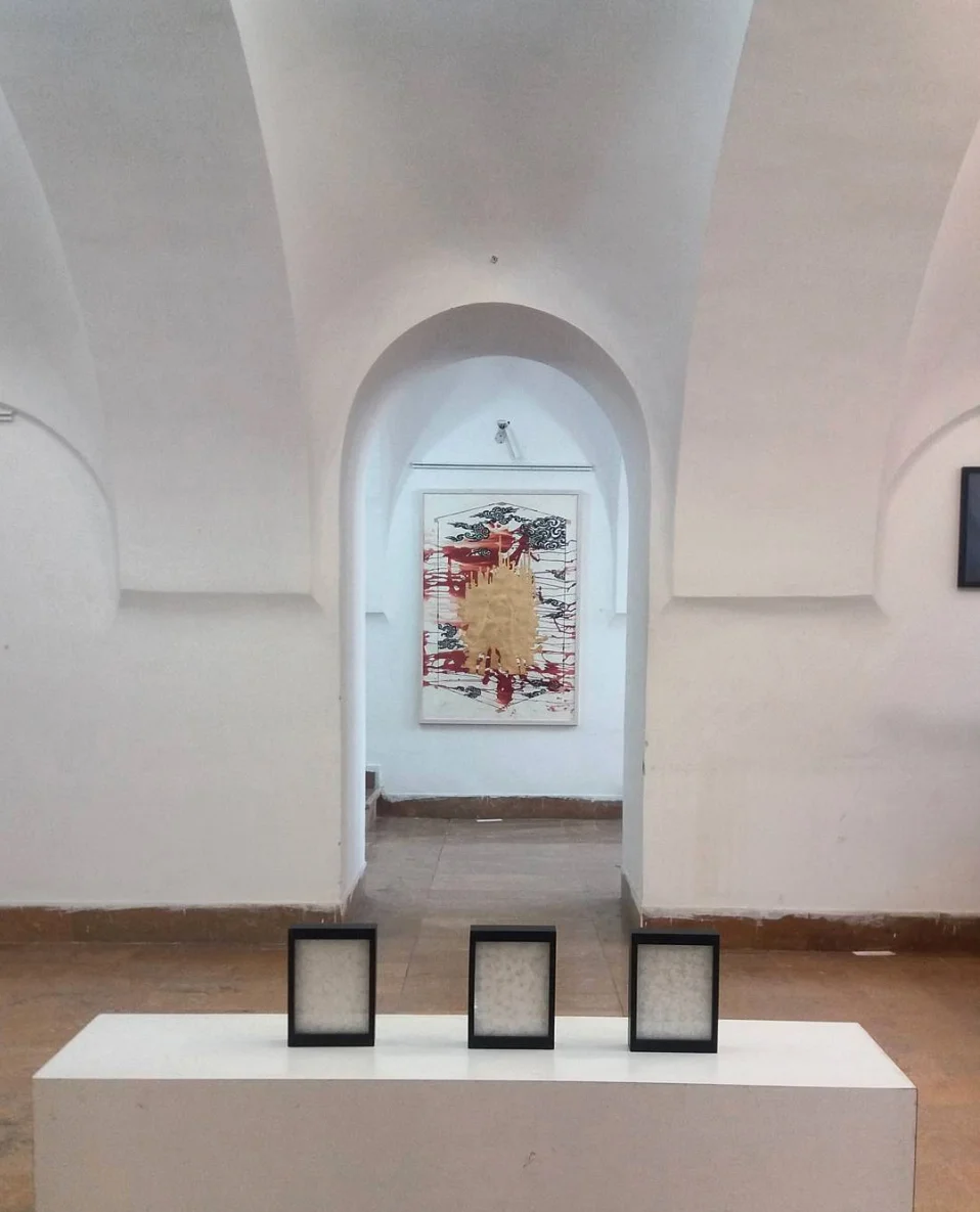 City of Jasmine installation view, Isfahan Museum of Contemporary Art (Isfahan, Iran) December 2016 Image: https://www.instagram.com/icabiennale/ 