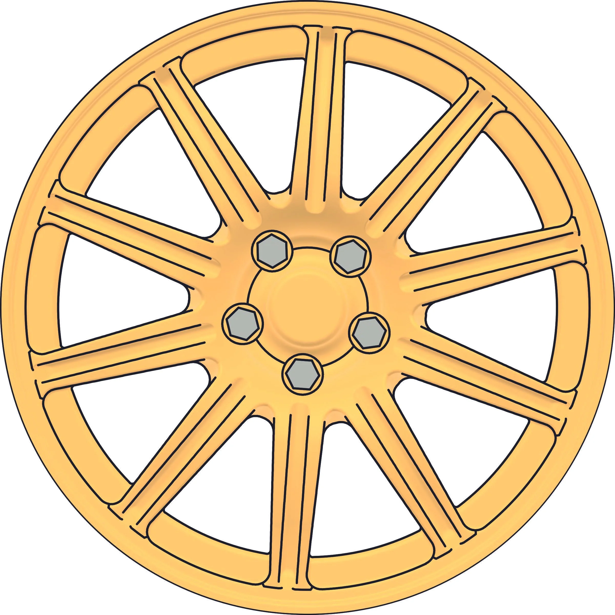 SUBARU IMPREZA WRC [BBS 10 SPOKE]