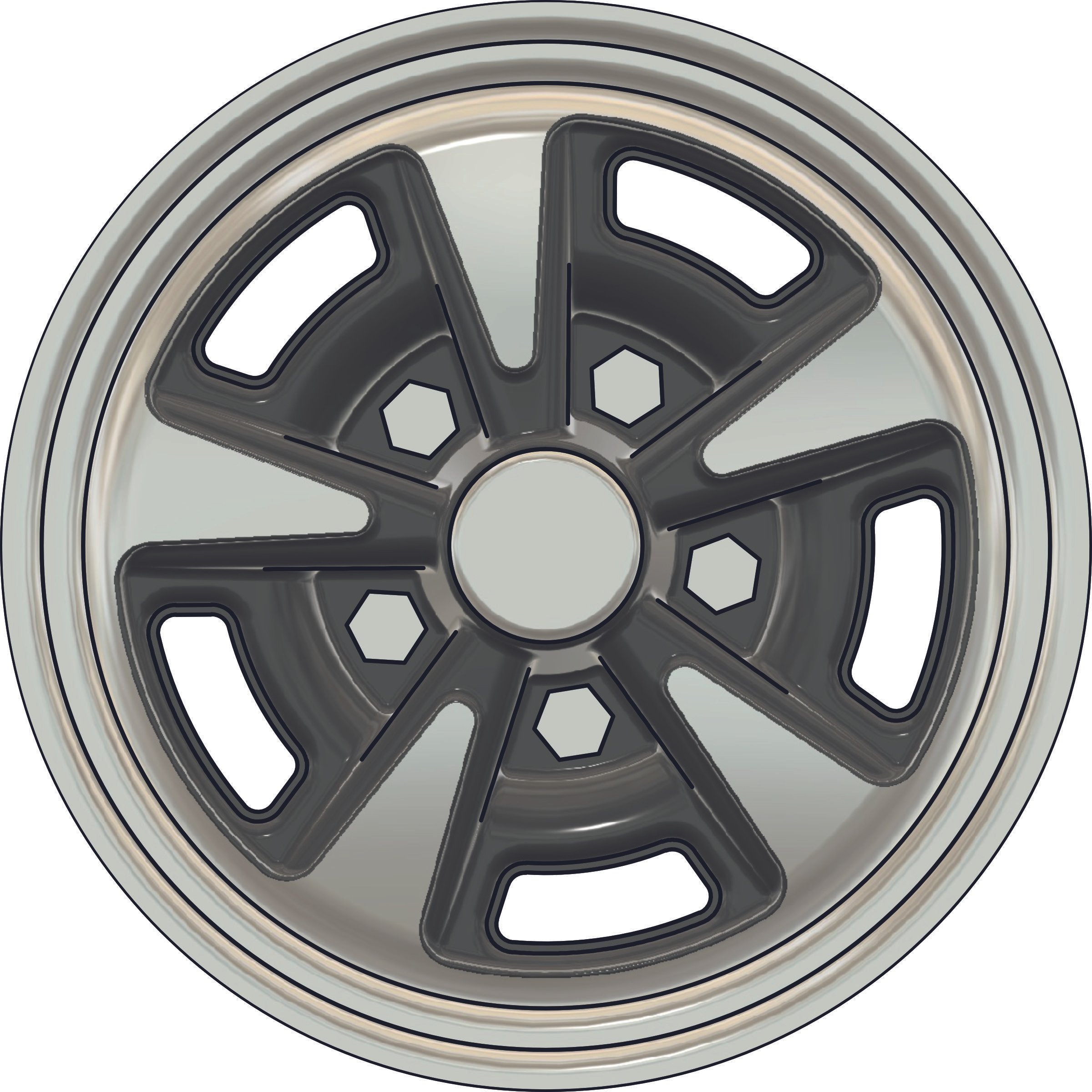 PONTIAC GTO RALLY WHEELS