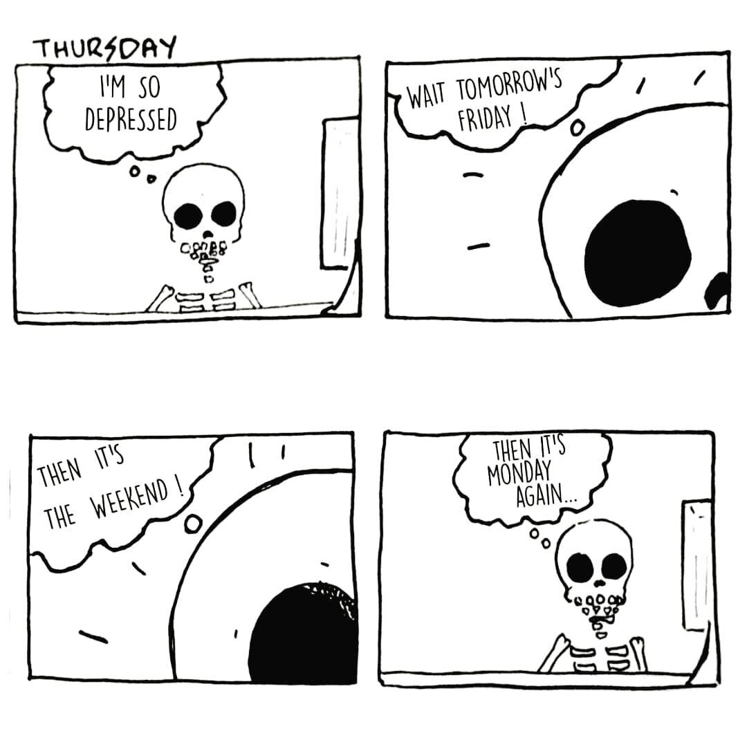 Thursday #webcomics #comics #comic #work #working #funny #humor #workhumor