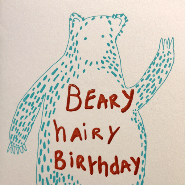 Hello hairy bear! Courtesy of Catherine McGinniss