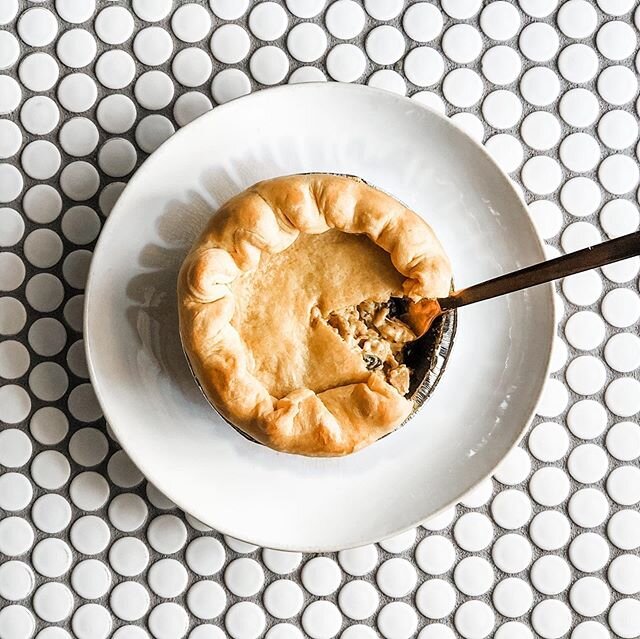 Happy National Pie Dayyyy!! Come on by and celebrate with 3 limited pies! Banana Cream Pie, Mixed Berry Pie in a Jar and our Incredible Santa Fe &ldquo;Chik&rsquo;n&rdquo; Pot Pie!! This Pot Pie is a southwestern take on the classic with amazing flav