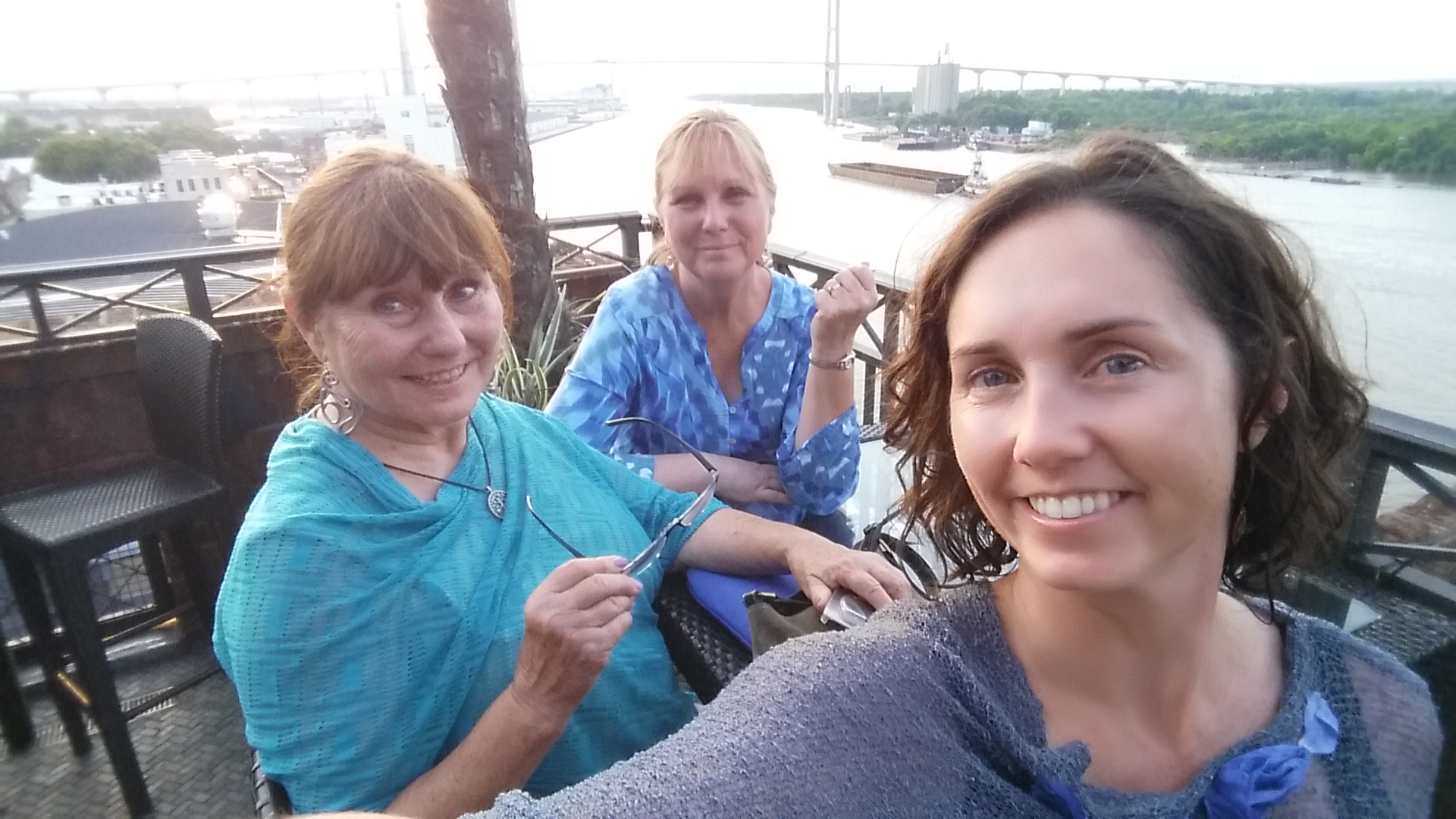 My mom (left) and Aunt Debbie (middle) joined me on this trip full of historic walking tours, fun dinner spots, and lots of girl time.