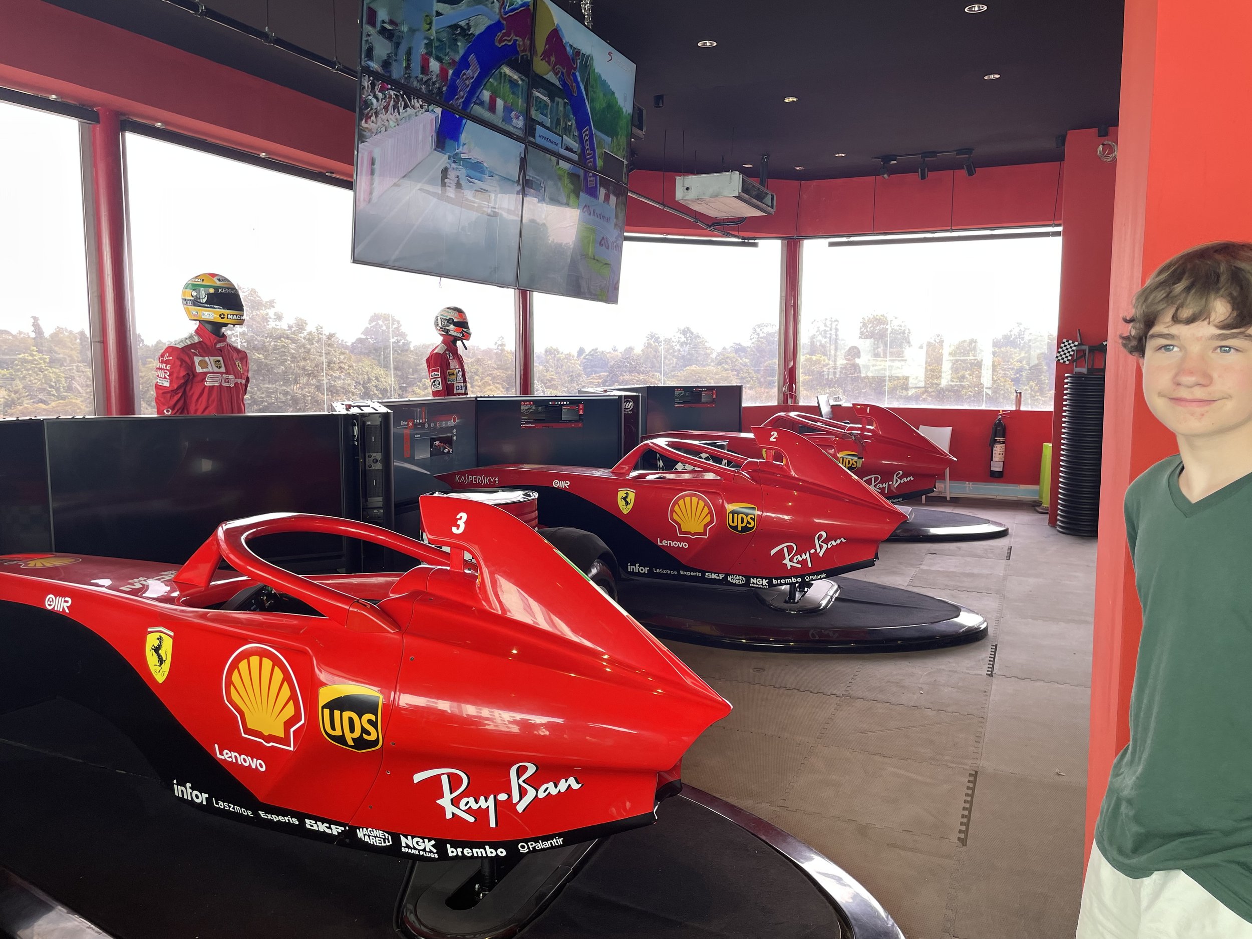 Ferrari Formula One Simulators