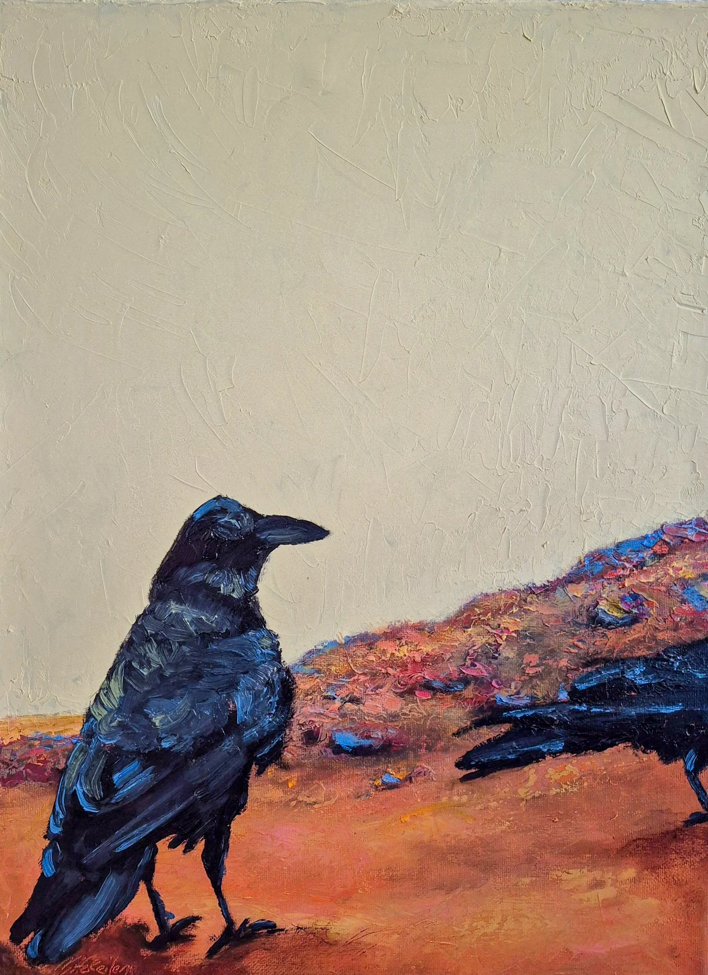 Ravens on Mars: Here We Are