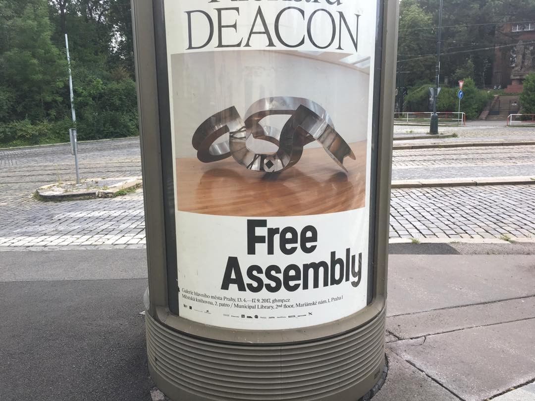 Poster for the Deacon retrospective in Praha '17