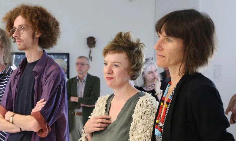 I like this picture! Though I have a little bedhead going on in the back. Dominic and Susanne... I hope to stay in touch with both.