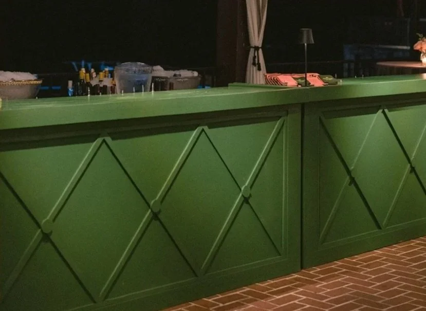 custom bar rental for wedding or event