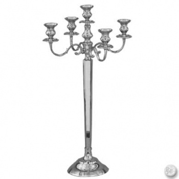 Tall Silver Candleabras