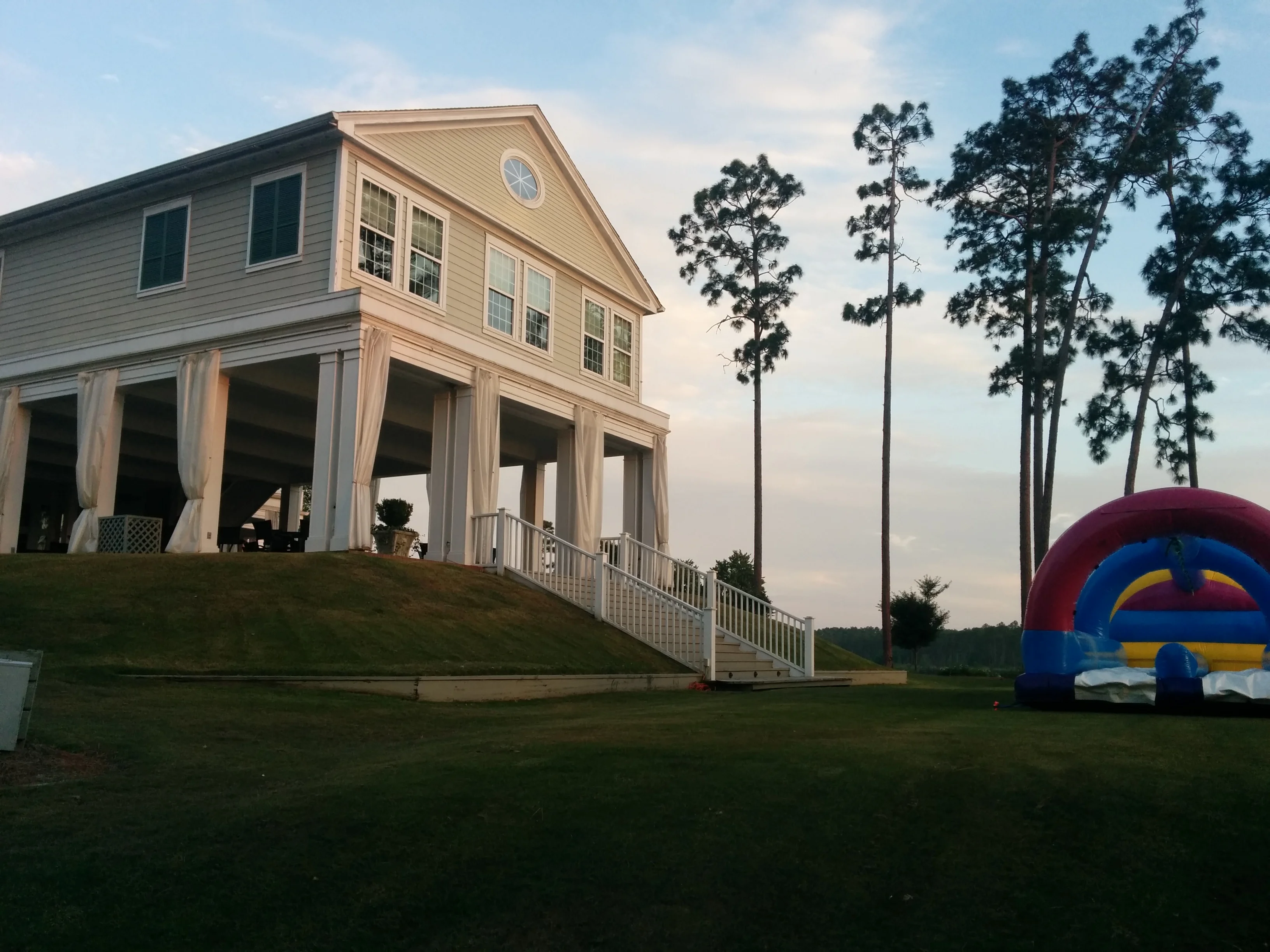 Slip and Slide at Steelwood Country Club