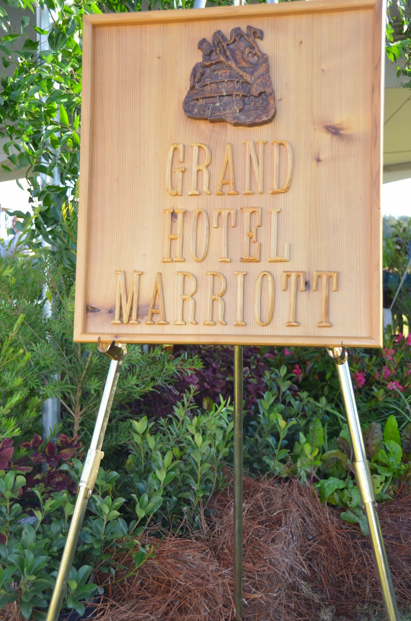 Grand Hotel Marriott sign