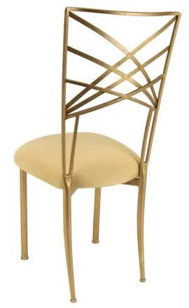 Gold cushion back