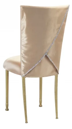 Champagne deore with buttercream cushion back