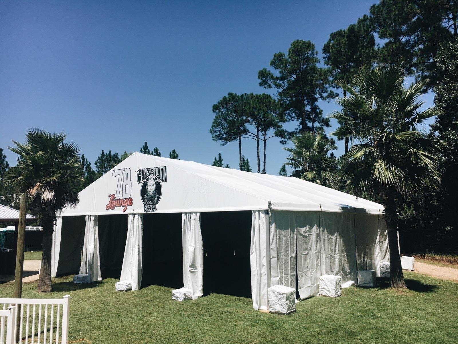 clear span tent