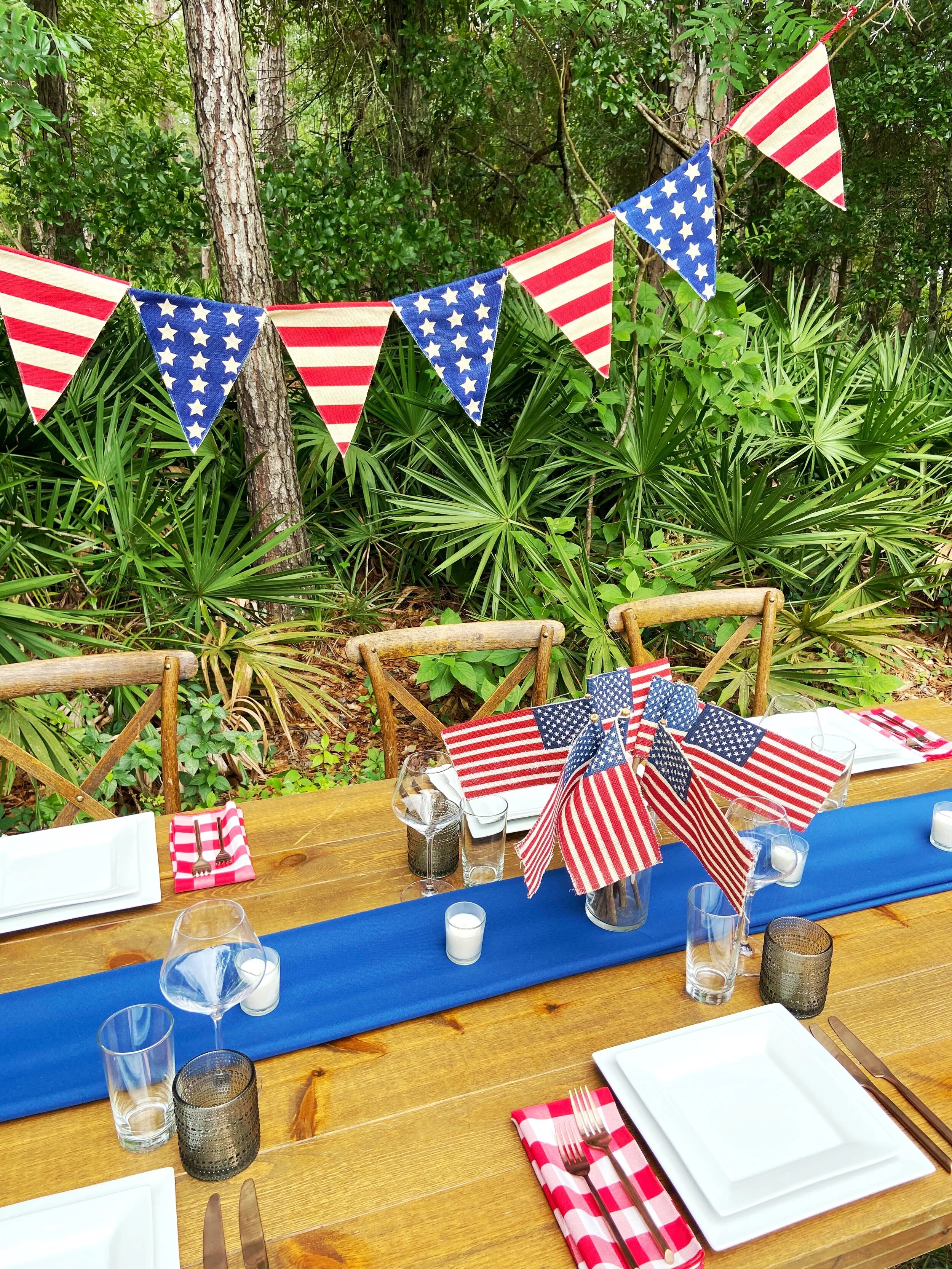 4th of July Tablescape