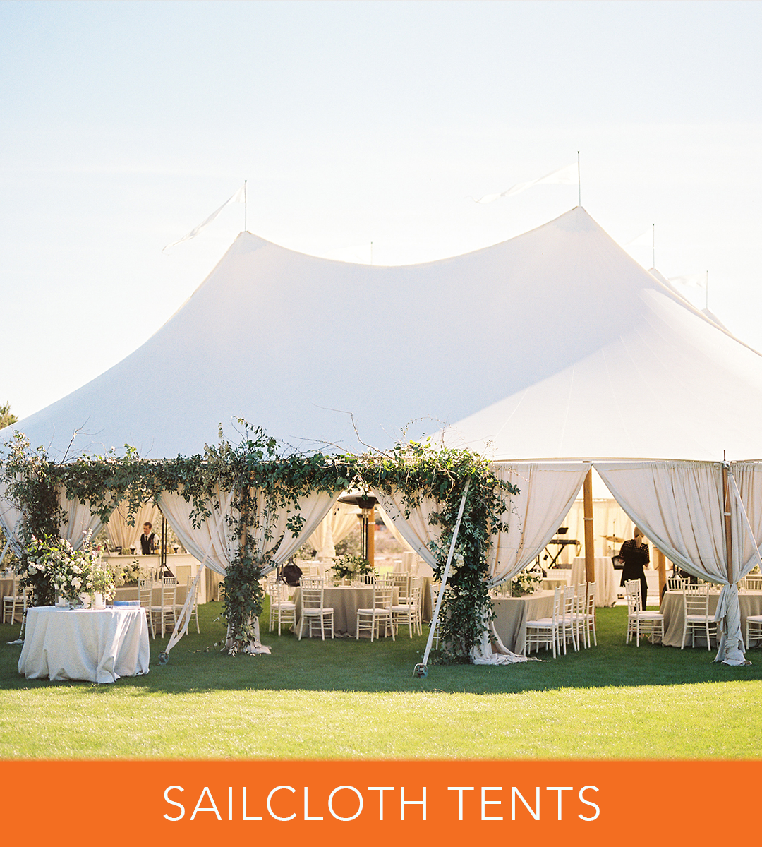 Sailcloth Tents are full of character + style!