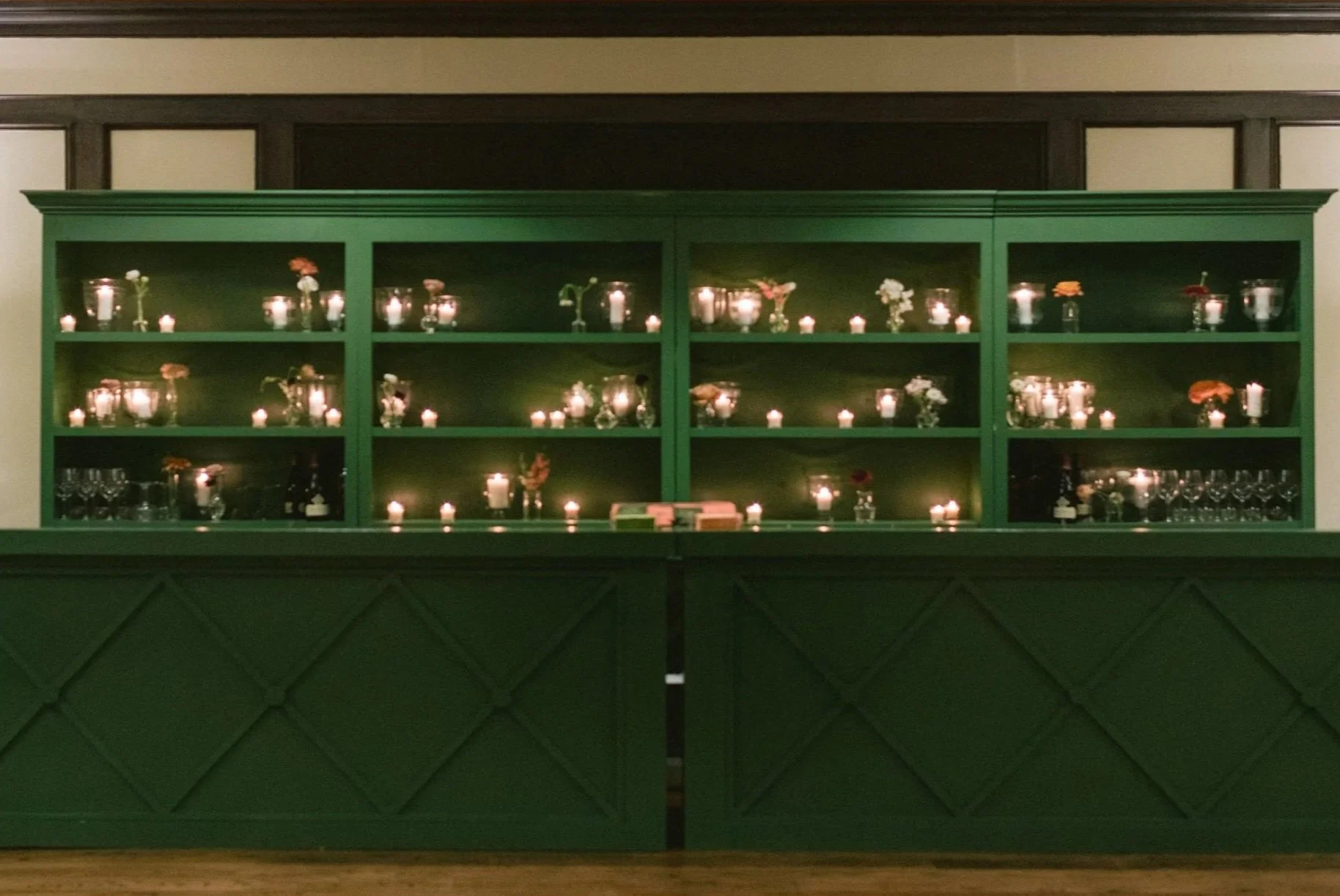 back bar shelf rental for wedding or event