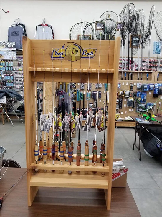 Custom Panfish Ice Rod — Yogi Rods LLC