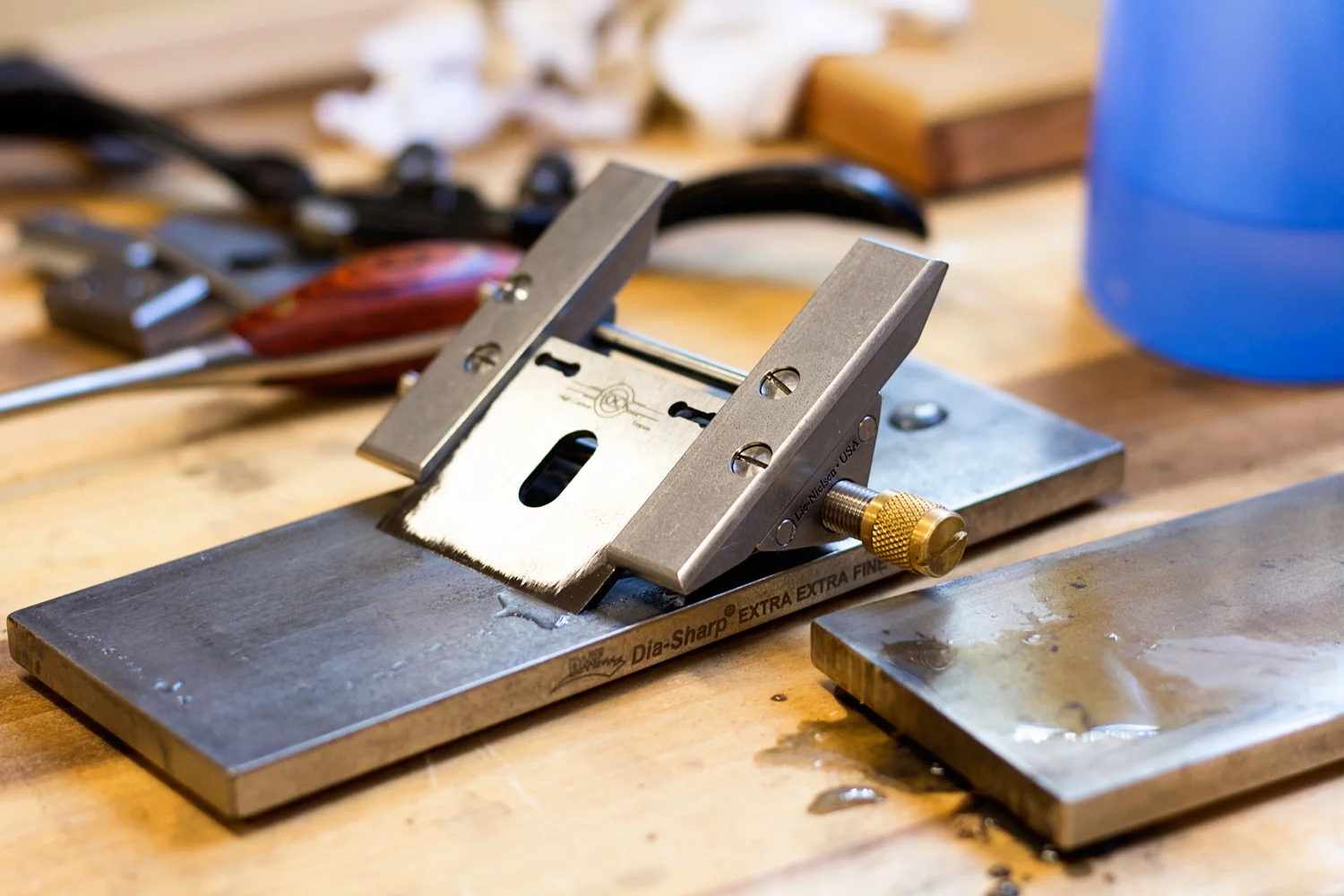  My spokeshaves have never been this sharp! Holy smokes, this honing guide is something else.