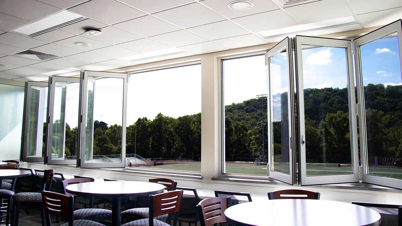 higher-education glass walls; education architecture North Dallas, school building products Austin; operable walls Dallas; university building products Houston
