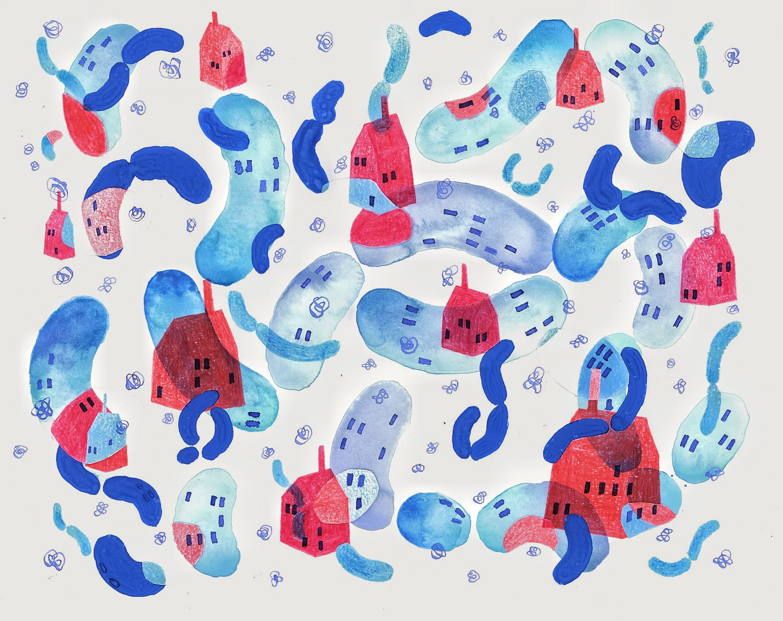 Gut Feeling II, FormStudy (24x30cm) €130