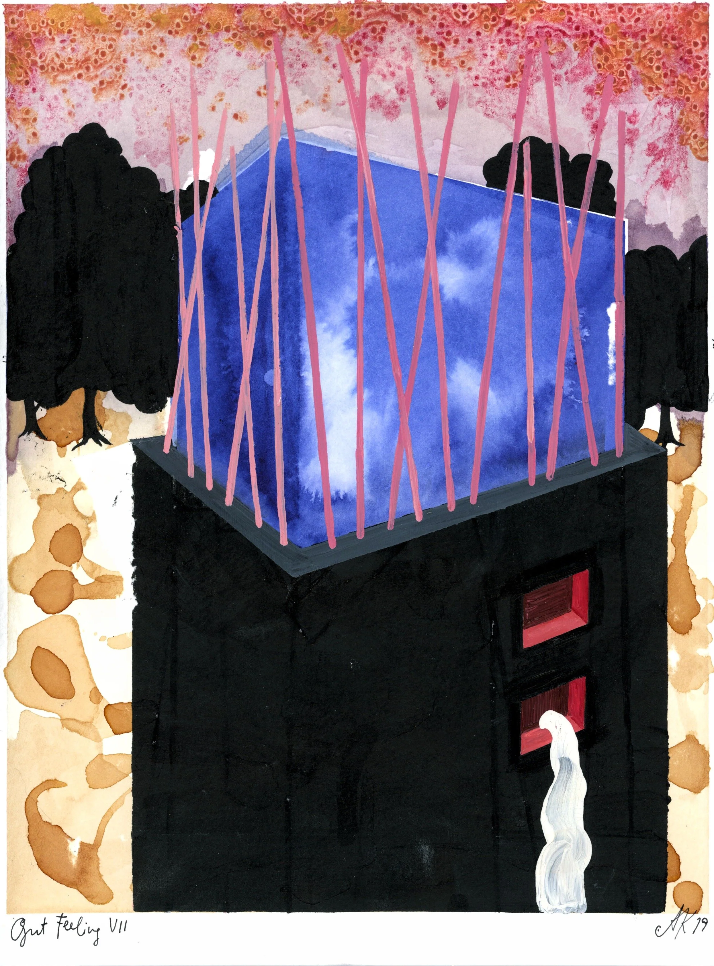 Gut Feeling VII (24x30cm) €120