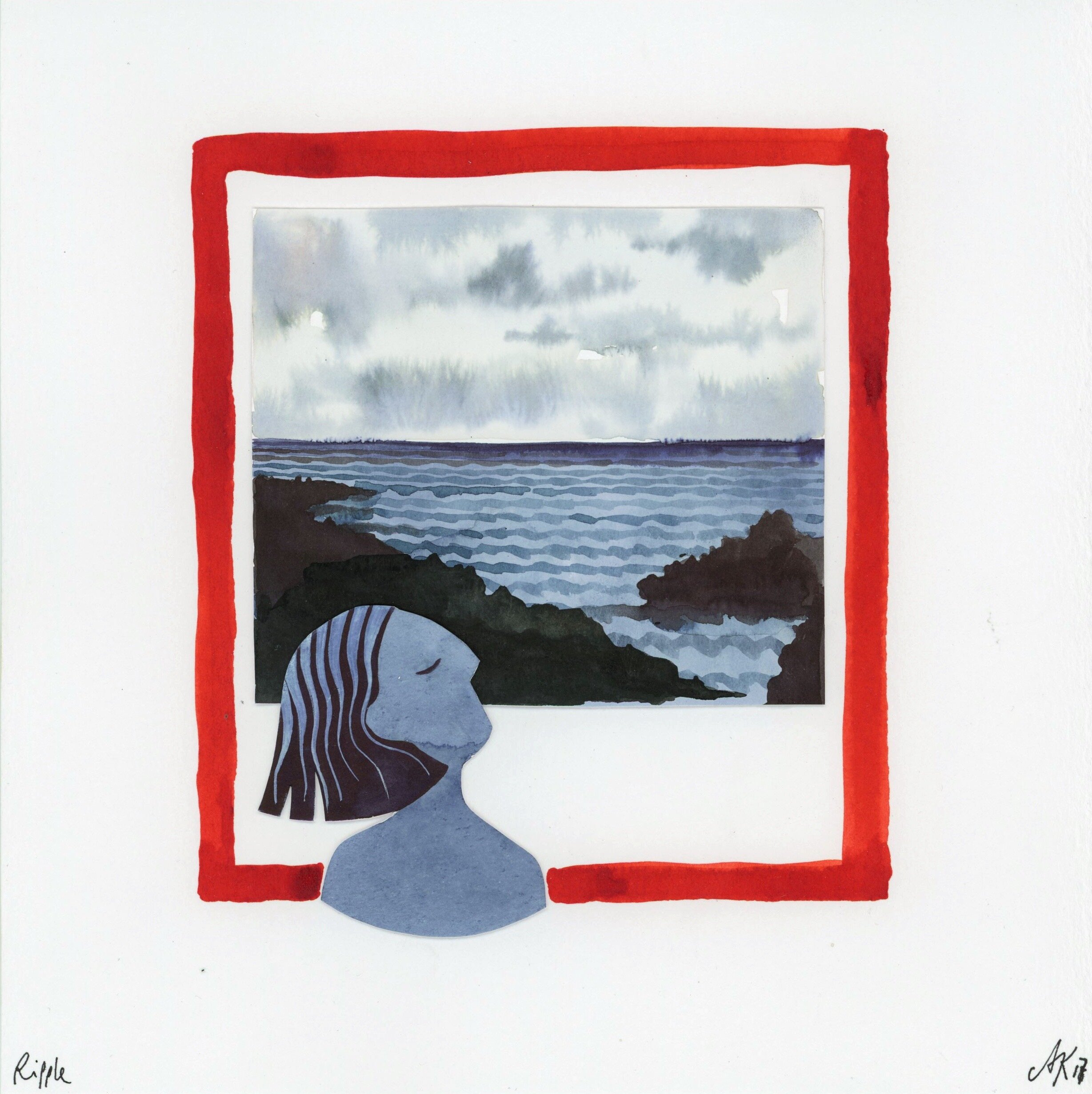 Ripple 1 (21x21cm) €150