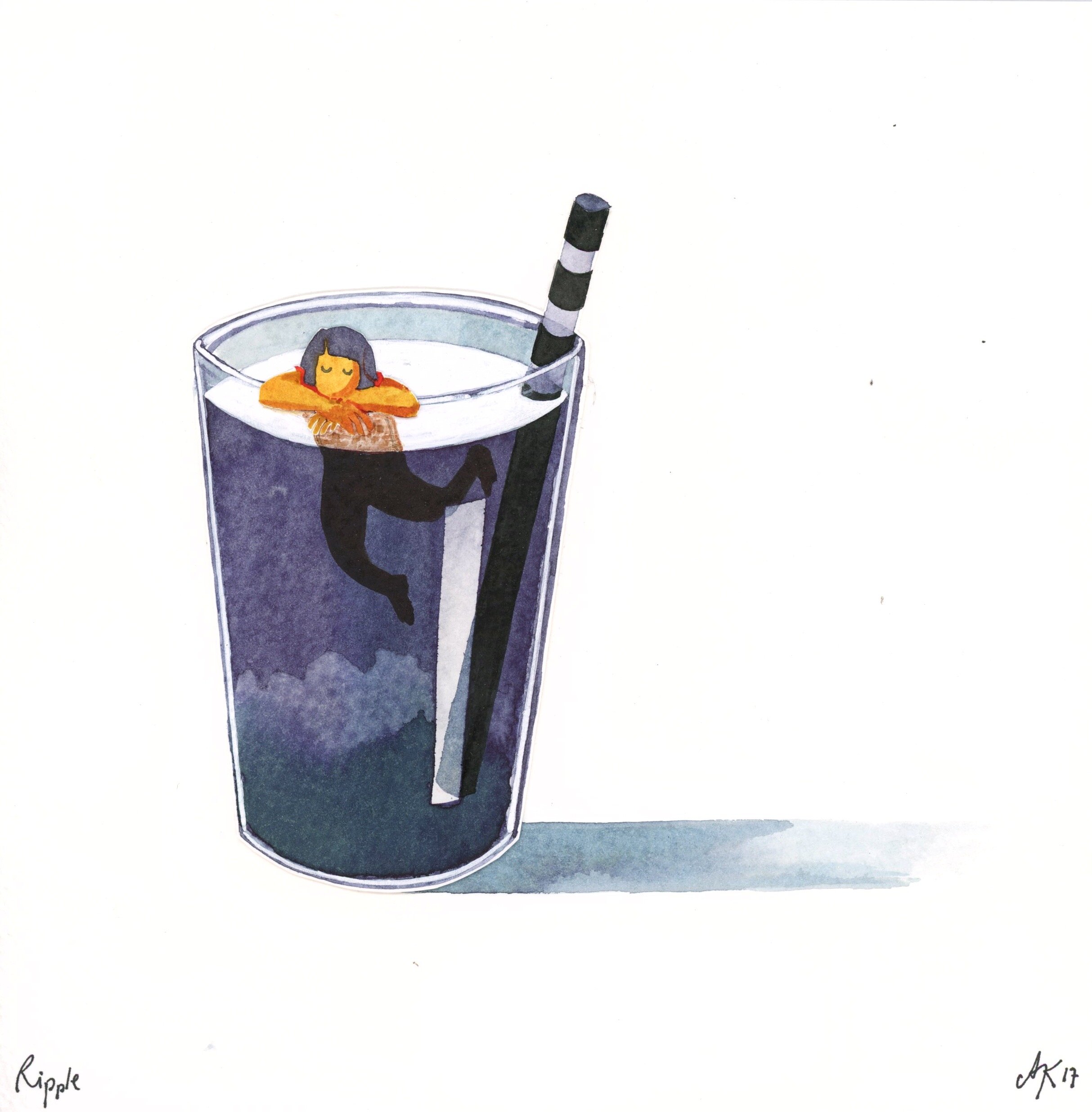 Ripple 6 (21x21cm) €180