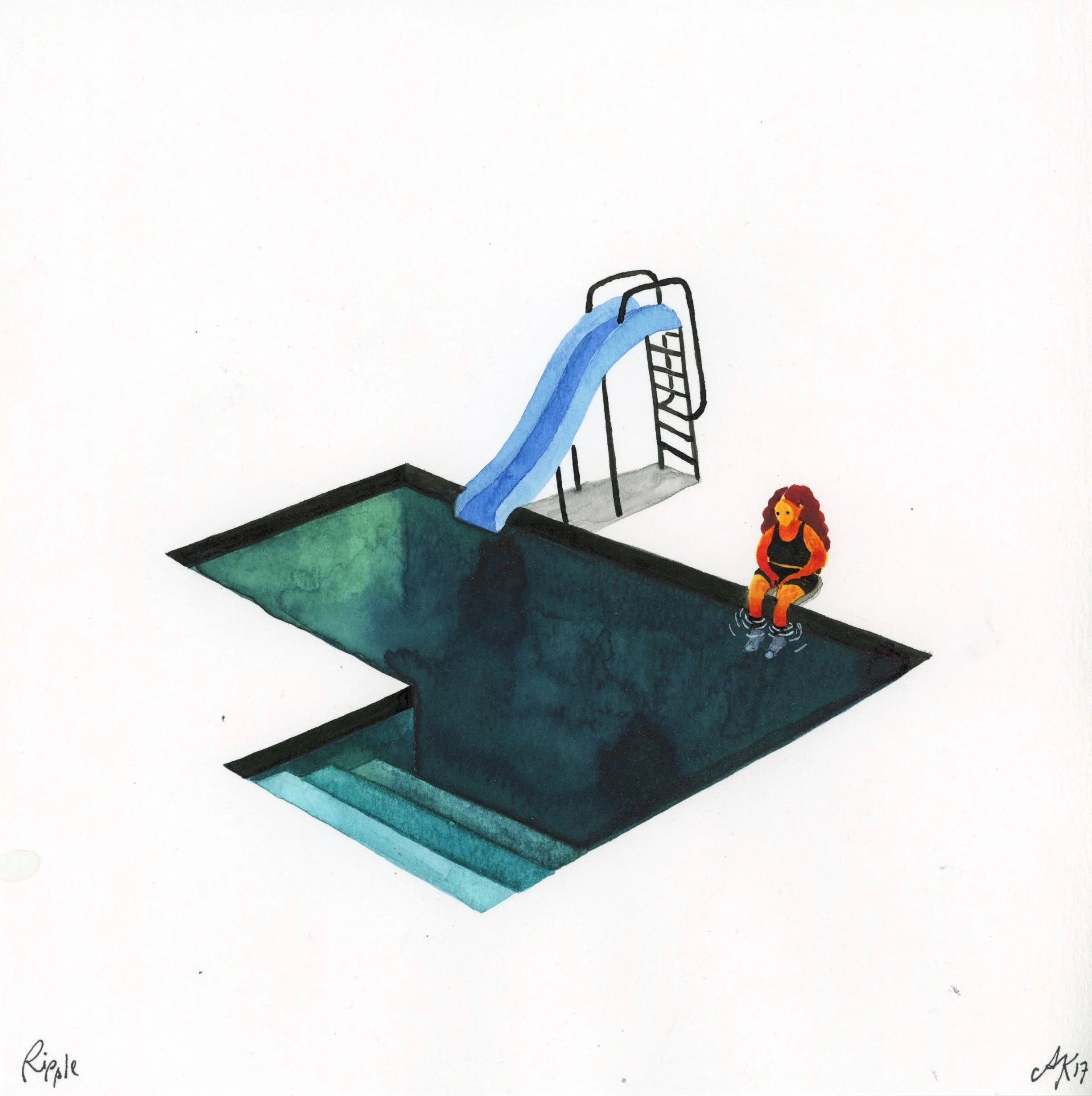 Ripple 5 (21x21cm) €250