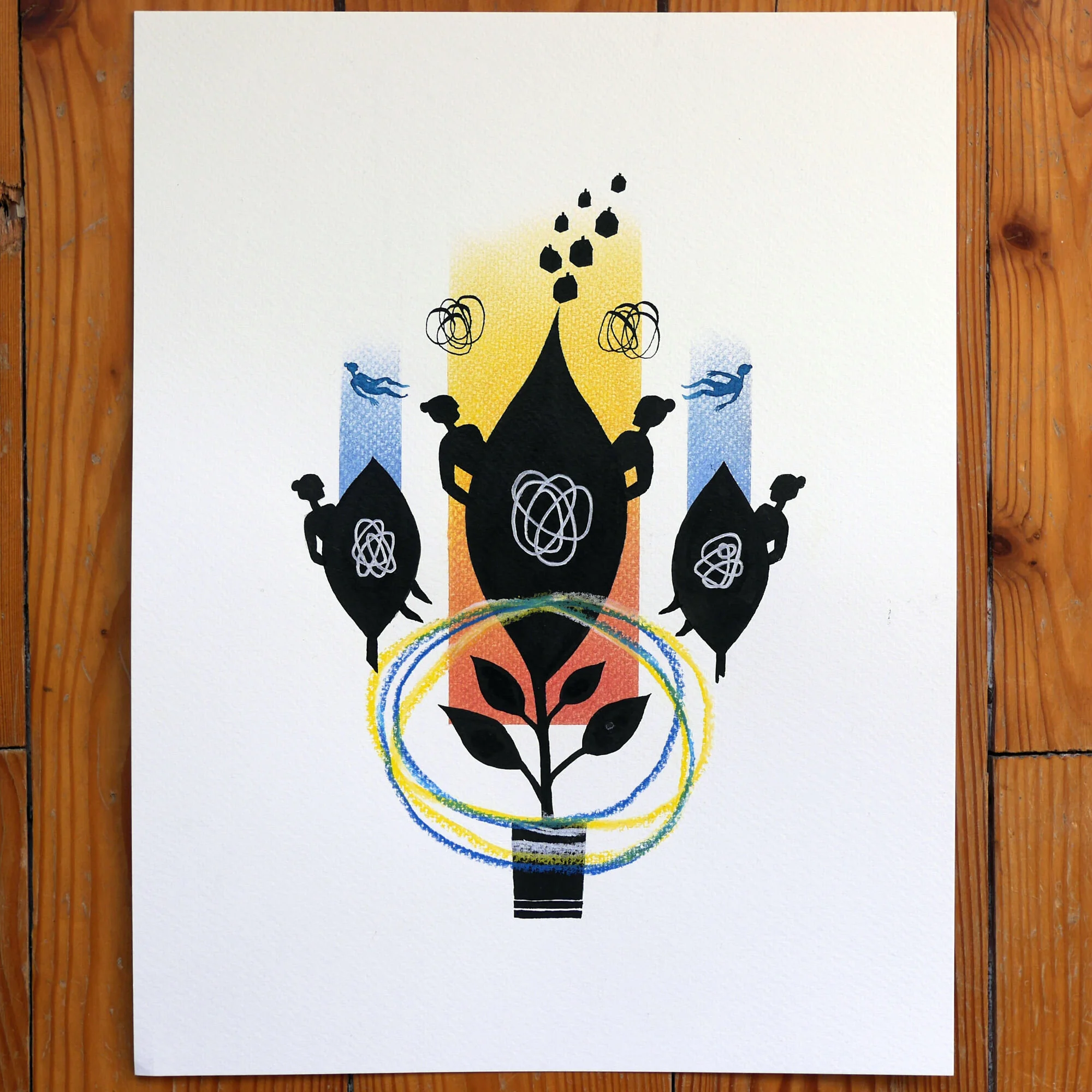 The Women 03 (27x35cm) €300