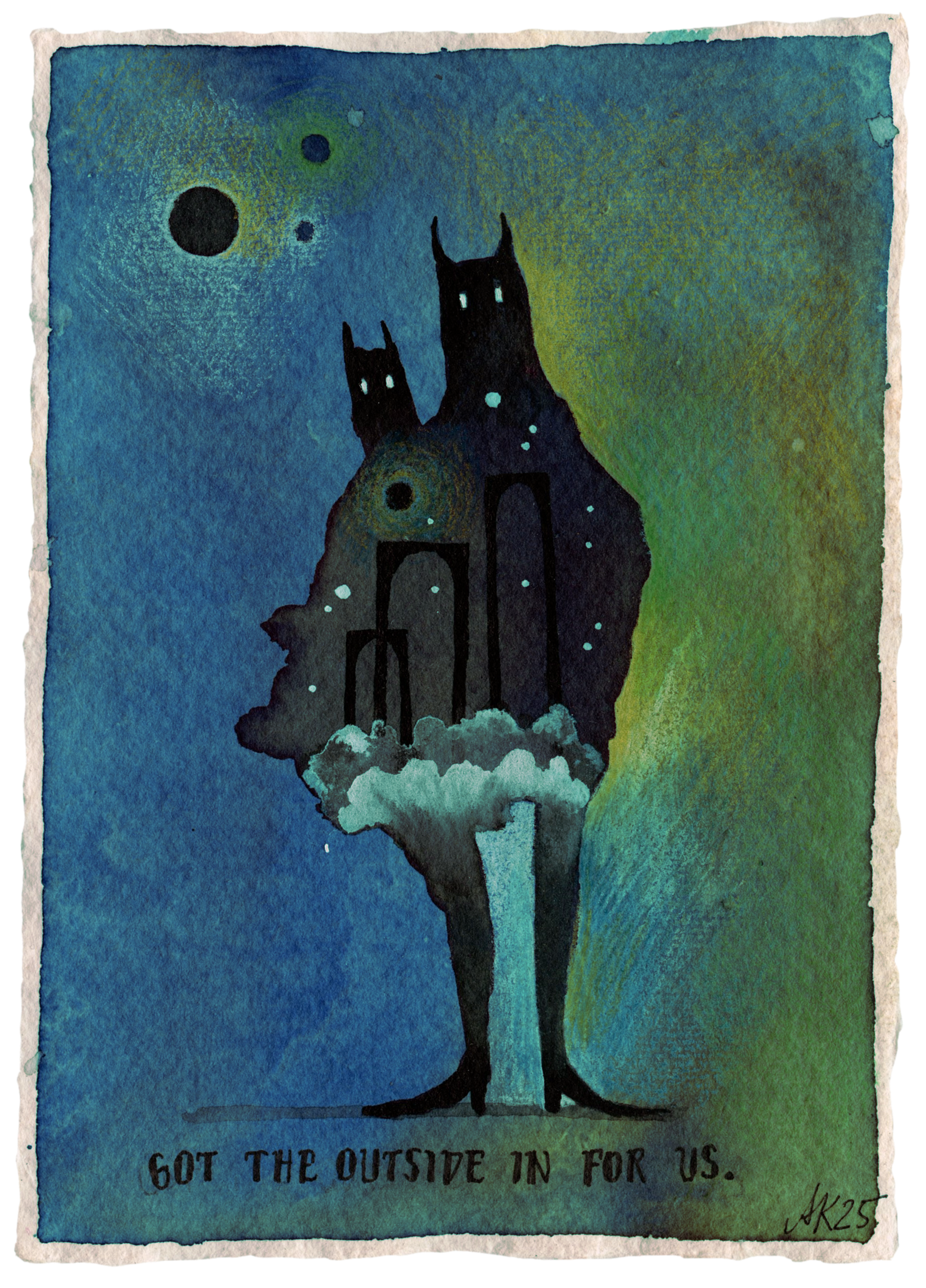 Postcards for The Weary: Outside In
