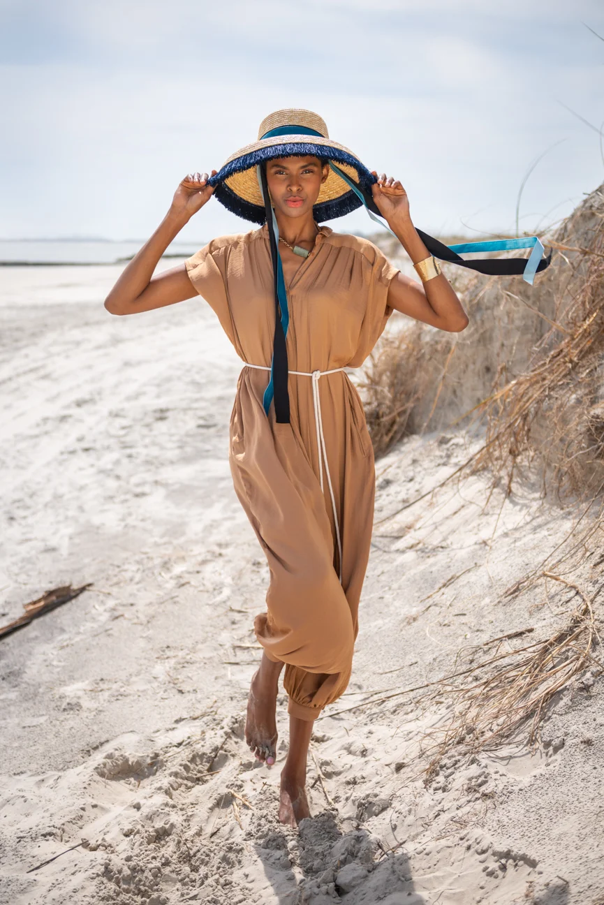 Tierra Poses in the Summer Issue of Paprika Southern Magazine