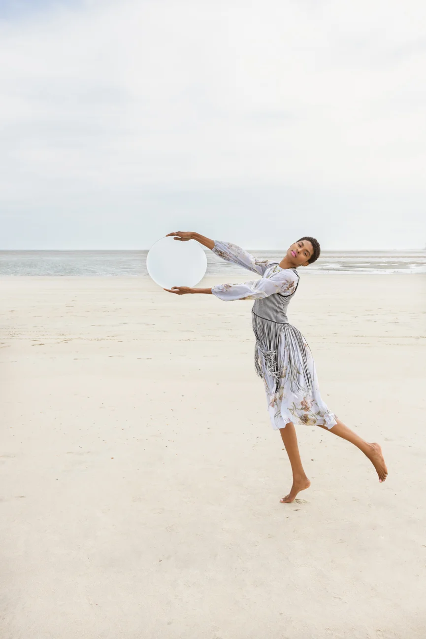 Tierra featured in the fashion editorial for summer issue of Paprika Southern