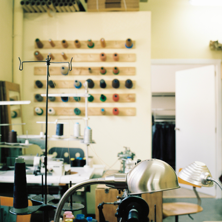 The workshop, image made with a Fuji GF670