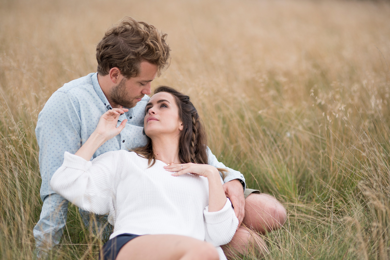 Norway wedding photography of an engaged couple