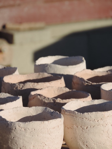 Wood Firing in 29 Palms, Sierra Nevada Clay Tea Bowls