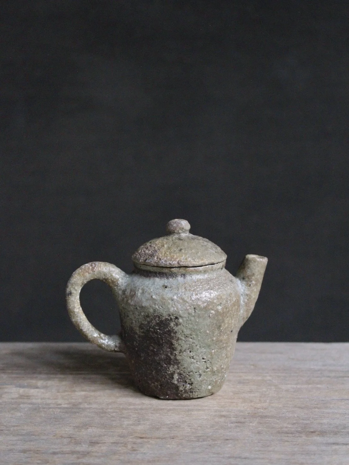 Natural Ash Glazed Gongfu Teapot, 140 ml,  #674