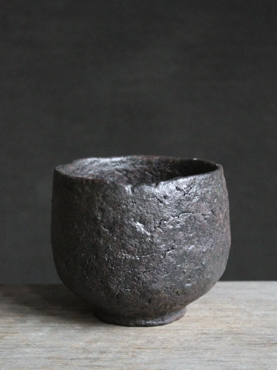 Iron Glazed Chawan, #275