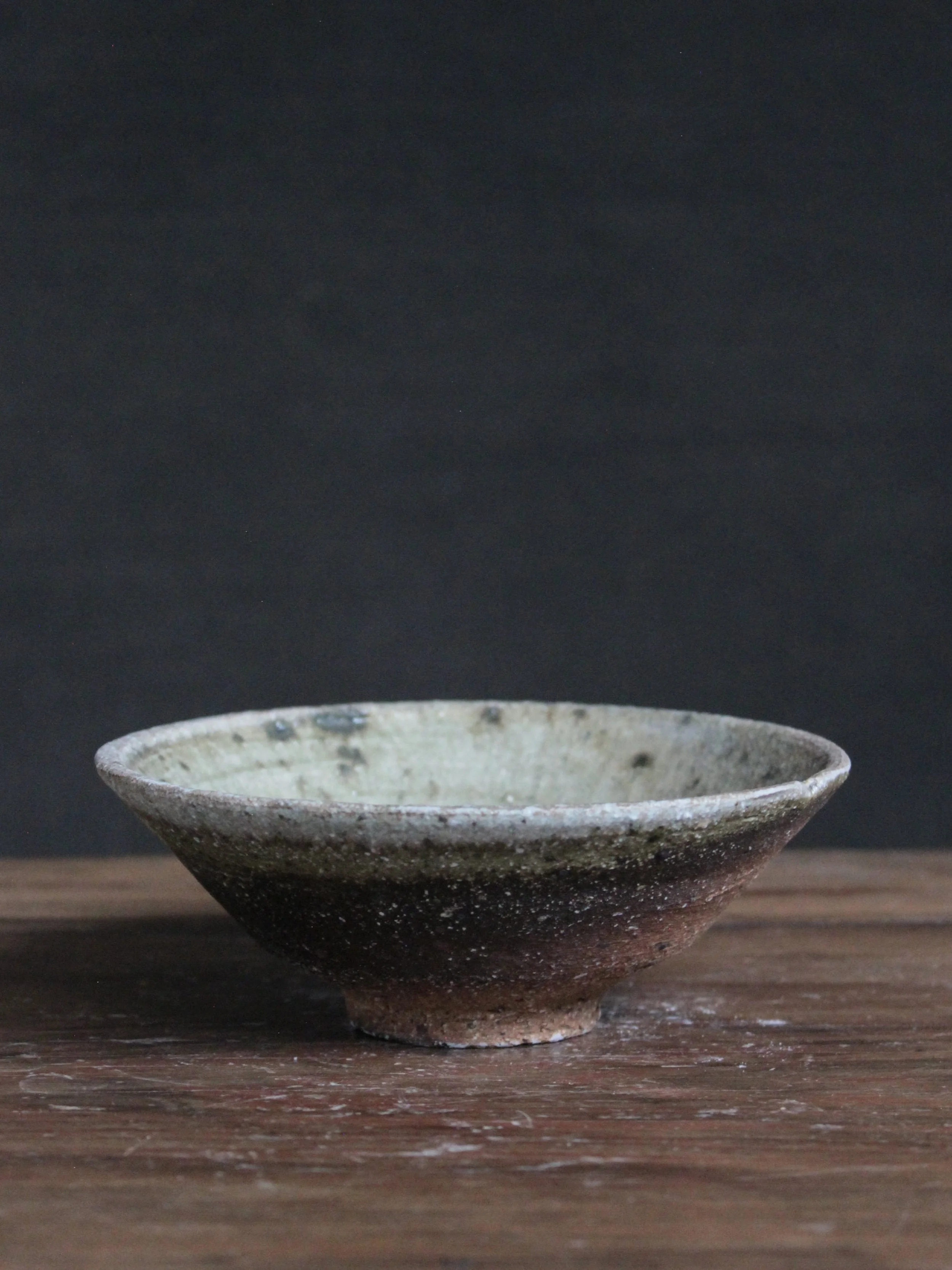 Natural Ash Glazed Bowl, #635