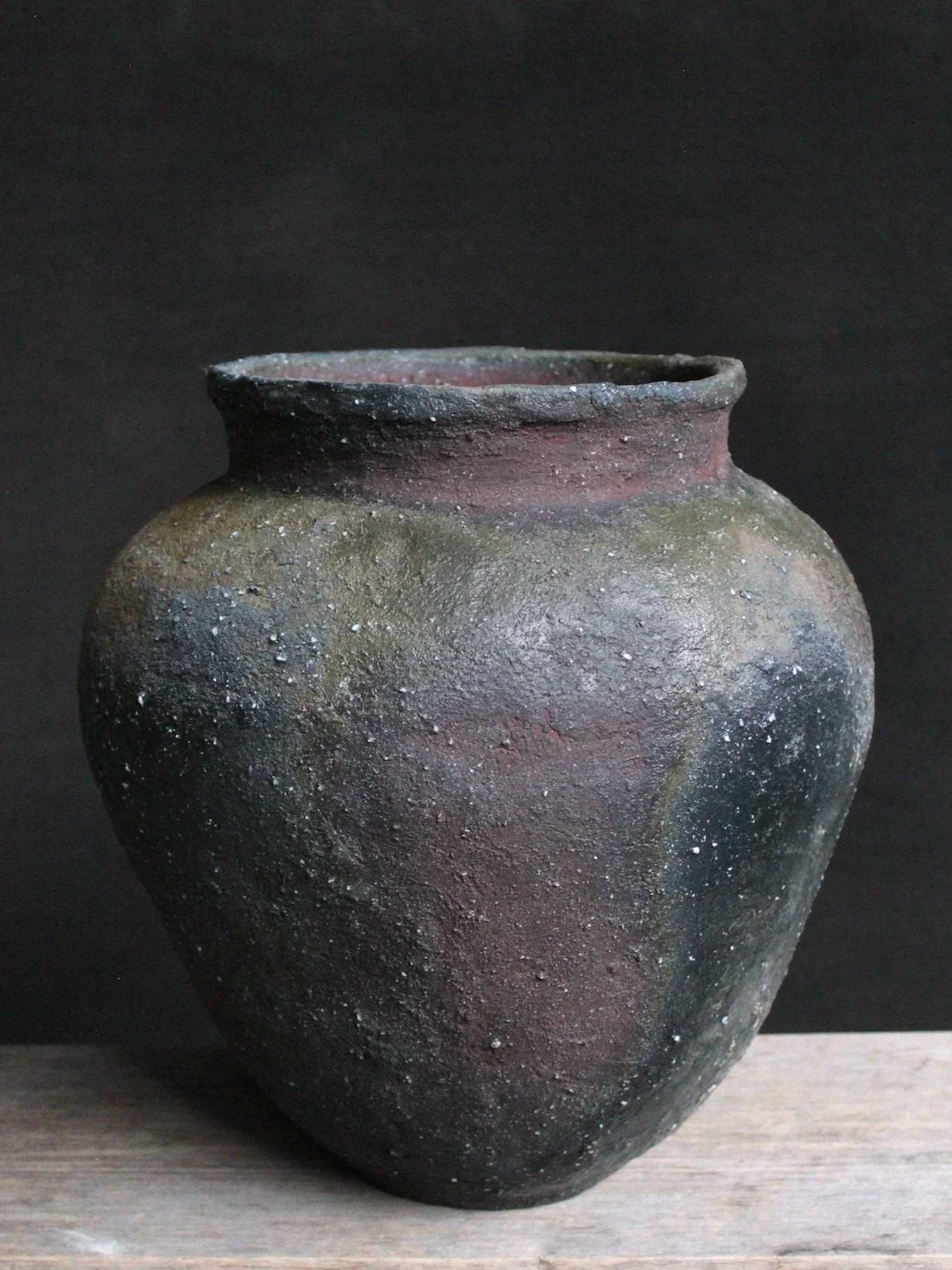 Large Ember Buried Vessel, #699