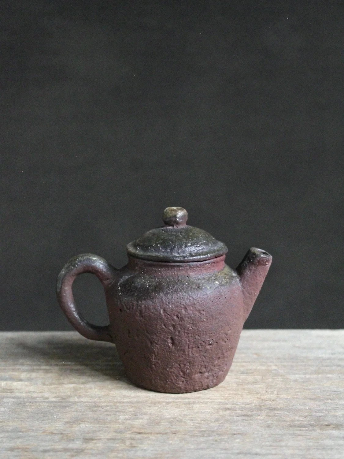 Natural Ash Glazed Gongfu Teapot, 130 ml, #677