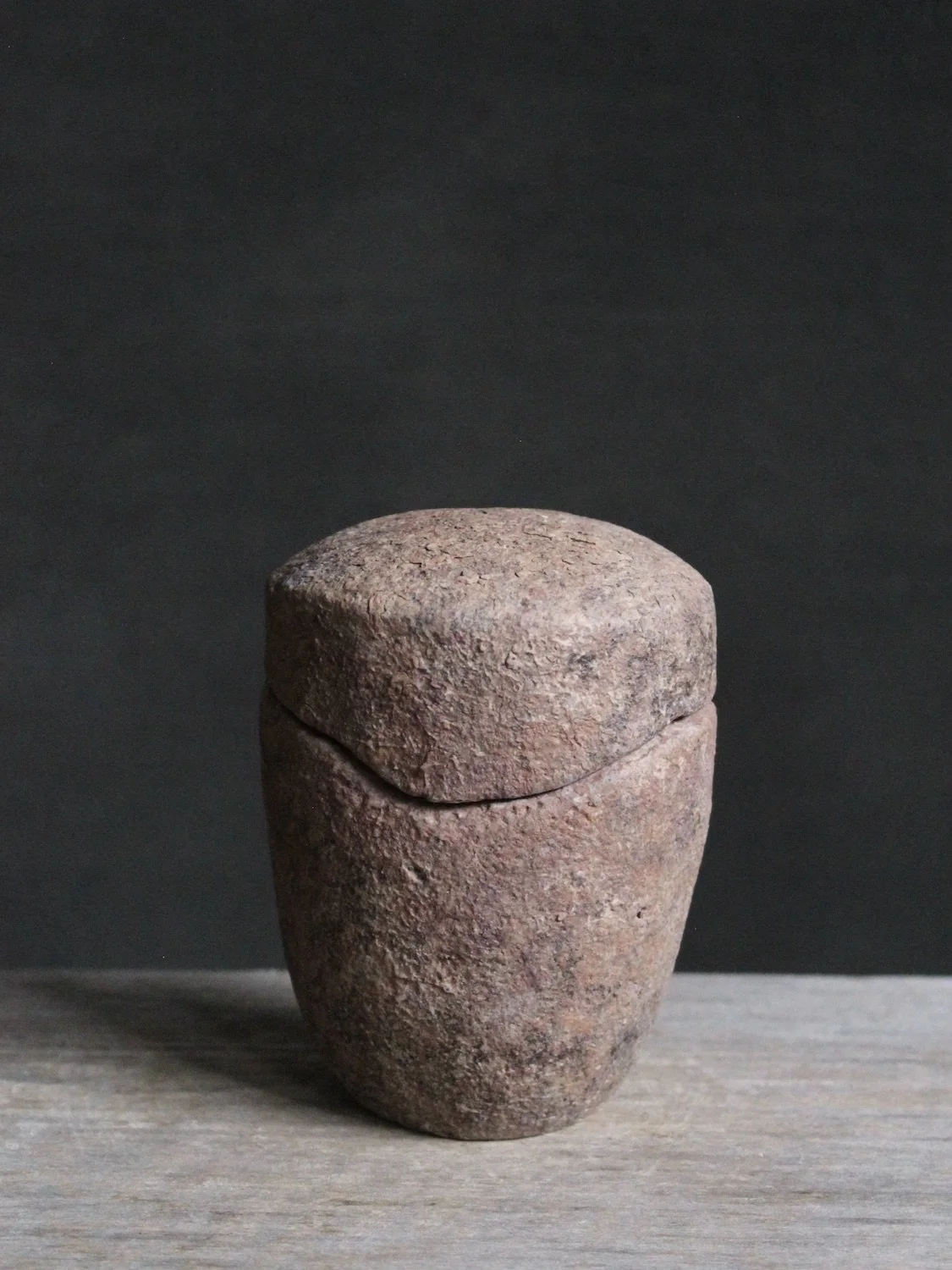 Lidded Cylinder, #705